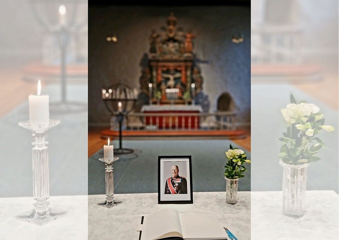 Sørgegudstjeneste Rakkestad kirke - Foto Annette Kanehl Rakkestad sokn